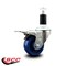 Service Caster 3'' Solid Poly Swivel 1-3/8'' Expanding Stem Caster Total Lock Brake SCC-EXTTL20S314-SPUS-138 - alternate 4